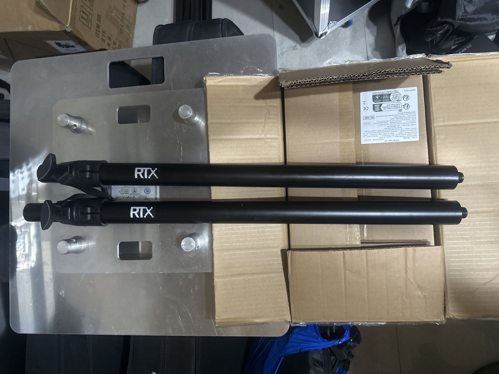RTX support enceintd