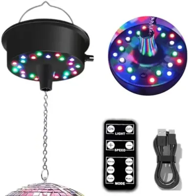 Moteur de Boule Disco avec Télécommande