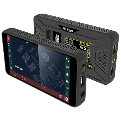 Moniteur Portkeys PT5 II vidéo de terrain 500 nits | Écran Tactile 4K HDMI in/Out avec 3D LUT
